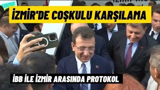 İzmirde Ekrem İmamoğlu Coşkusu izmir ekremimamoğlu [upl. by Ydne]