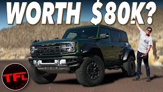 The New Ford Bronco Raptor Is The Most Insane SUV Ever But Is it Worth 80K [upl. by Nicolais]