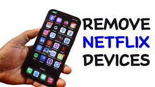 How to Remove Device from Netflix Account [upl. by Carma]