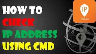 how to check IP address using cmd [upl. by Moselle]