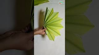 Day1920 Palm leaf తో Toranam Idea 🌿🪷 diyshortspalmleafdecoryoutubeshortsviralvideo [upl. by Arodoet]