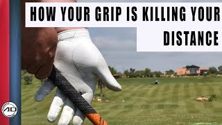 How Your Grip Is Killing your Distance Palm Grip [upl. by Otto]