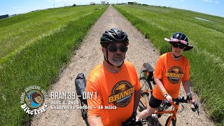 BRAN 2019  Bicycle Ride Across Nebraska Day 1 [upl. by Corrianne]