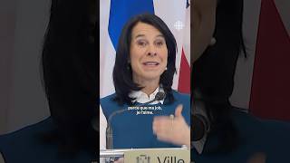 Valérie Plante ne se représentera pas à Montréal en 2025 [upl. by Anisamoht]