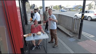 Trying HOT Nachos and a Burger in Huddersfield [upl. by Fagan]