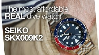 Hands On  SEIKO SKX009K2  Most Affordable Dive Watch [upl. by Carline]