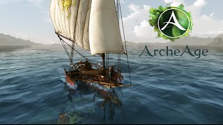 Archeage ᴮᴱᵀᴬ  Enfin mon navire Clipper à Harpons  Non Commentée sur PC [upl. by Ailaza]