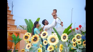 Heyan Reddy  First Birthday  Baby Boy  Pre Birthday shoot Kannayya Song Telugu Video Song [upl. by Lehcear]