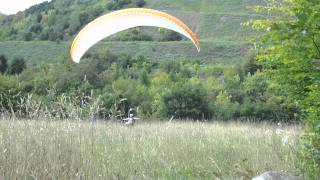 Gleitschirmfliegen an der Bergehalde Ensdorf [upl. by Sheela]