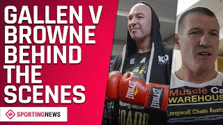 Paul Gallen v Lucas Browne  Wollongong Fight Night  Exclusive Behind The Scenes Footage [upl. by Yenittirb878]