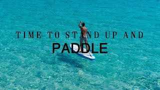 Time to Stand Up and Paddle  Bluefin SUP 10’8 Cruise paddleboard  Adventure in Sicily Italy [upl. by Hsan]