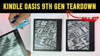 kindle oasis 9th gen failed teardown kindle oasis 9th battery replacement is possible [upl. by Laemaj]