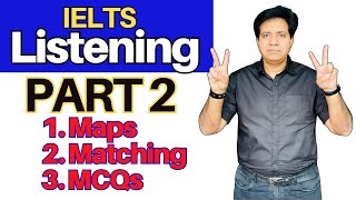 IELTS Listening Part 2  Maps Matching MCQs By Asad Yaqub [upl. by Notsniw]