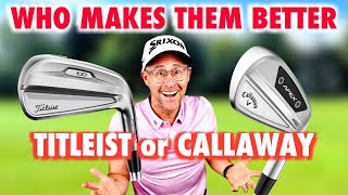 Who Makes The Best Players Iron  Titleist or Callaway [upl. by Frisse343]