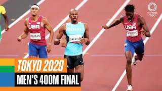 Mens 400m final 🏃‍♂️  Tokyo Replays [upl. by Franciska]