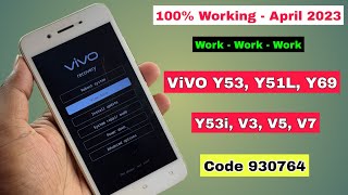 Vivo Y53 Y51L Y69 Y81 V3 V5 V7 Ka Lock Kaise Tode 100 NEW 2023 By Hard Reset Without Pc [upl. by Milburt]