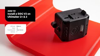 How to install the DDG V2 extruder on the Ultimaker 2 or 3 [upl. by Latona996]