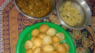 Fuchka Chaat  Panipuri  fuchka nhmehedi07 facts youtubeshorts youtube cooking shorts [upl. by Lebama]