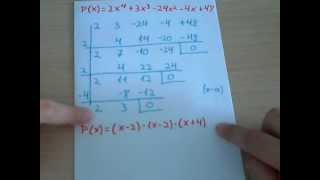 Factorización de polinomios Ejemplo 22 [upl. by Fulmis]