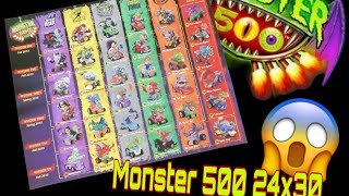 Monster 500 Full Lineup Poster 24x30 [upl. by Arayt882]