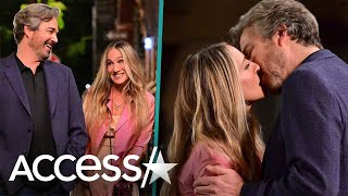 Sarah Jessica Parker Kisses New Actor For Sex and The City Reboot [upl. by Auohs]