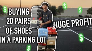 Buying 20 Pairs Of Shoes In A Parking Lot For 2700 [upl. by Grinnell293]