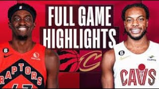 quotCavs vs Raptors Full Game Highlightsquot [upl. by Longley]