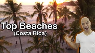 6 TOP beaches in COSTA RICA [upl. by Fletcher]