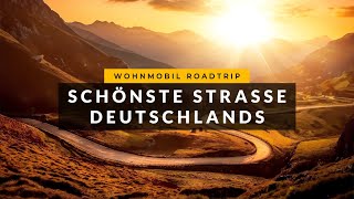 TRAUMSTRASSE FÜR WOHNMOBILE  DIE DEUTSCHE ALPENSTRASSE Deutsche Alpen mit dem Wohnmobil  Vanlife [upl. by Inesita]