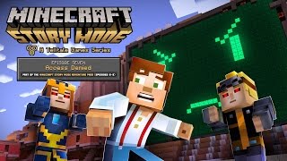 LIVESTREAM Minecraft Story Mode  Episode 7 Access Denied Gameplay Walkthrough 1080p HD [upl. by Yenial162]