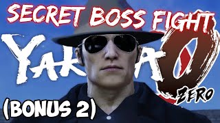 THE OTHER STRONGEST WARRIOR  Jo Amon Secret Boss Fight Majimas Side  Yakuza 0 BONUS 2 [upl. by Warner]