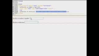 Crear formularios en html [upl. by Acim975]