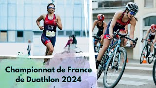 Championnat de France de Duathlon 2024  avec remontada évidemment [upl. by Ittocs]