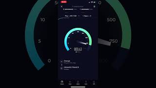 Teste débit Livebox 7 wifi orange [upl. by Gwenn]