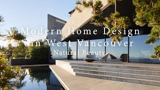 Sleek Elegance Meets Natural Beauty Modern Home Design in West Vancouver housedesign [upl. by Signe]