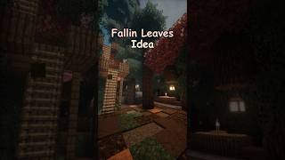 How to create Falling Leaves in Minecraft minecraft [upl. by Tram800]