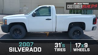 2007 Silverado 1500 with Pro Comp Wheels amp 31quot Tires  AmericanTrucks Customer Builds [upl. by Hallie]