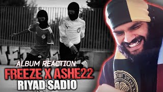 494 🇫🇷  FREEZE CORLEONE X ASHE22  RIYAD SADIO  ALBUM REACTION WENGLISH LYRICS [upl. by Tapes]