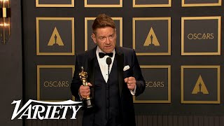 Kenneth Branagh Winning Best Original Screenplay Full Backstage Oscars Speech [upl. by Aihsas]