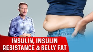 How Insulin Works – Insulin Resistance amp Belly Fat Simplified by DrBerg [upl. by Durante573]