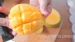 Comment couper une mangue [upl. by Bastian]