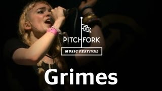 Grimes performs quotGenesisquot at Pitchfork Music Festival 2012 [upl. by Ysset]