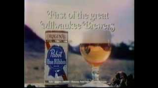 Pabst Blue Ribbon Commercial 1972 PBR [upl. by Sankaran]