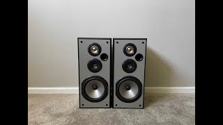 Pioneer SH253BK Home 3 Way Bookshelf Speakers [upl. by Rana]