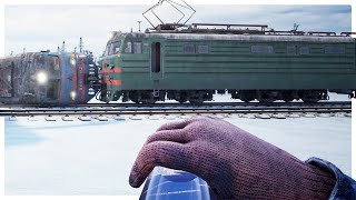 Becoming a Totally Accurate Russian Train Driver  Trans Siberian Railway Simulator [upl. by Belanger765]