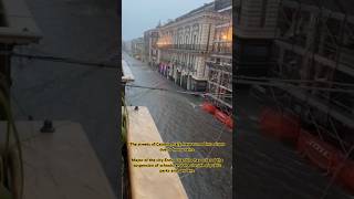 JUST IN Flood In Catania Italy [upl. by Mert197]