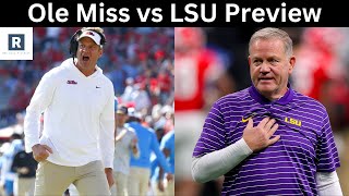 Ole Miss vs LSU Game Preview  College Football Picks and Predictions [upl. by Capp]