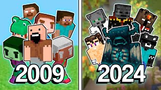 La Evolución de Minecraft 2009  2024 [upl. by Trinatte]