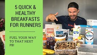 Quick Breakfast Ideas for Runners on the Go  plus my Race Day Diet Ben Parkes [upl. by Alvan93]