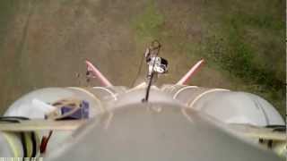 Inverter water rocket  First flight [upl. by Ngo]